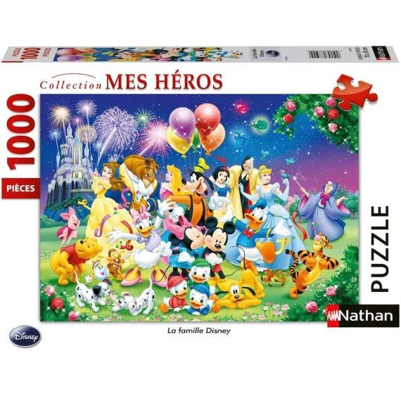 Puzzle La Famille Disney 1000 Pcs Blanc