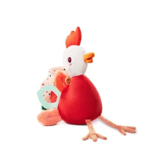 Peluche d&rsquo;activités Paulette la poule