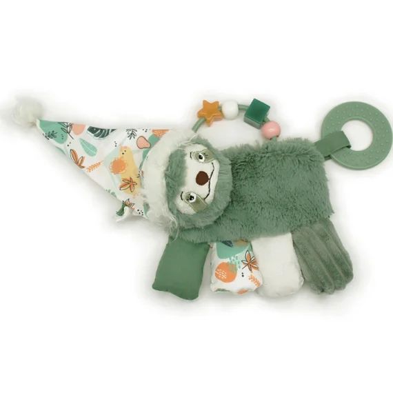 Hochet d&rsquo;activités Chillos le Paresseux (28 cm)