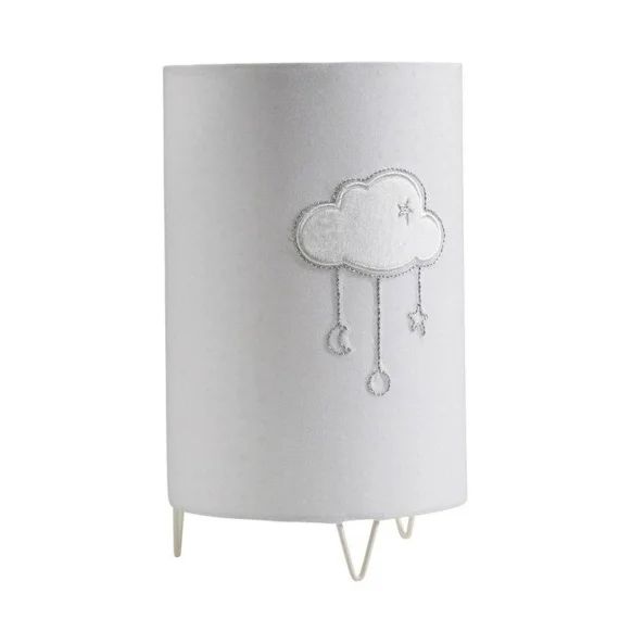 Luminaire Avec Détail Nuage En Coton Gris Gris