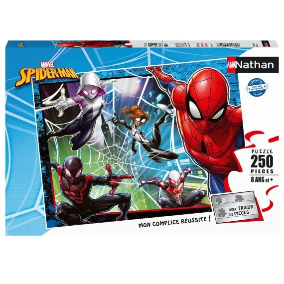 Puzzle Spider Man Naissance D&rsquo;un Héros 250 Pcs Blanc
