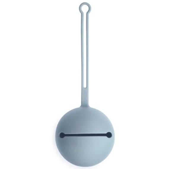 Range sucette en silicone Powder blue
