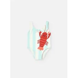 Maillot De Bain Polyamide Bleu