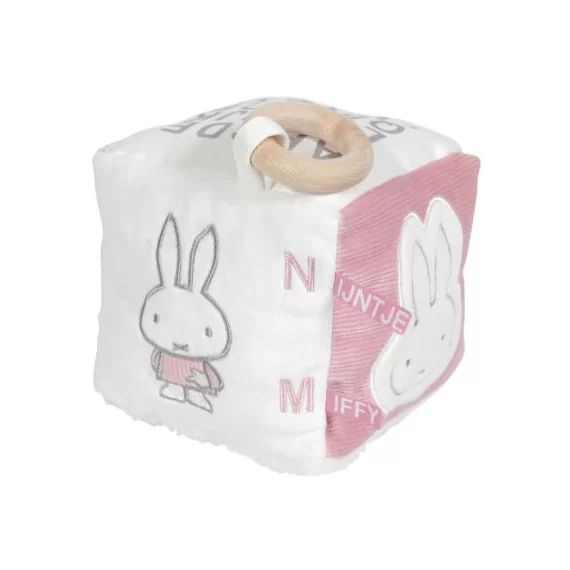 Cube d&rsquo;activités Miffy rose