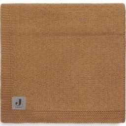Couverture tricotée Bliss Knit Caramel (100 x 150 cm)