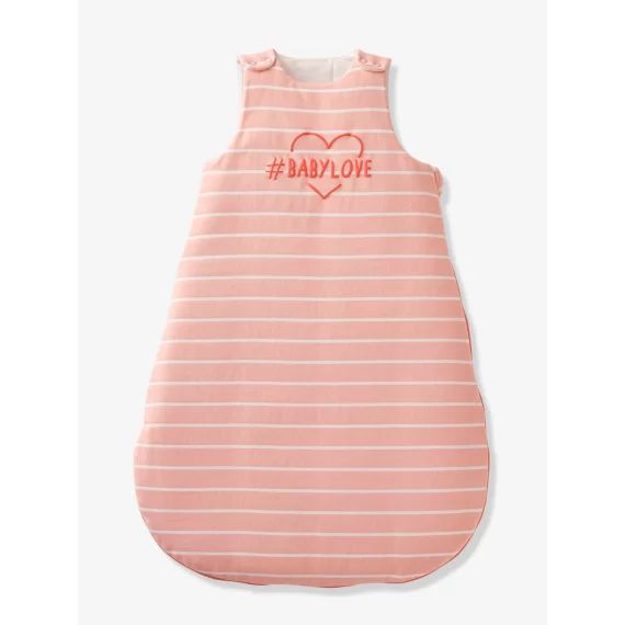 Gigoteuse sans manches #BABY corail