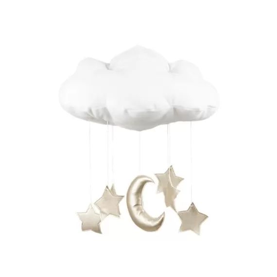Mobile nuage blanc