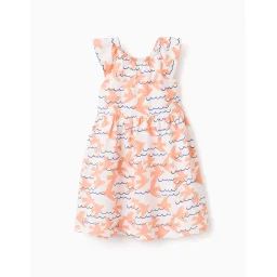 Robe En Coton À Motif Blanc