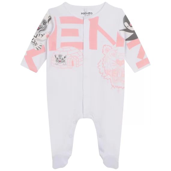 Pyjama en coton Fille Blanc