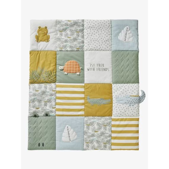 Tapis de sol / fond de parc matelassé TREK multicolore