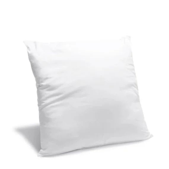 BLEU CALIN Oreiller 60x60cm Le Lavable à 95° – Confort Moelleux blanc