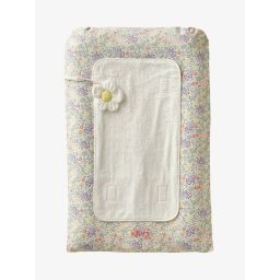 Housse de matelas à langer personnalisable CHAMPÊTRE blanc imprimé