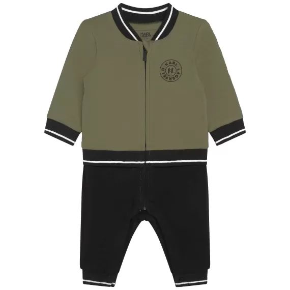 Combinaison zippée Garçon Vert