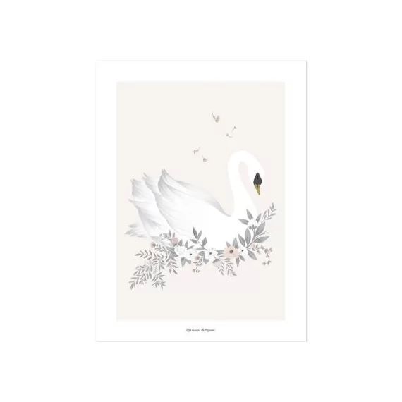 Affiche Le cygne (30 x 40 cm)