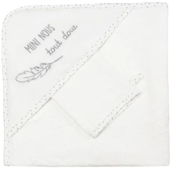 Lot de 3 langes en mousseline Mix Lierre, amande et noisette (70 x 70 cm)