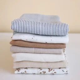 Cape de bain + gant Mini nous tout doux (70 x 70 cm)