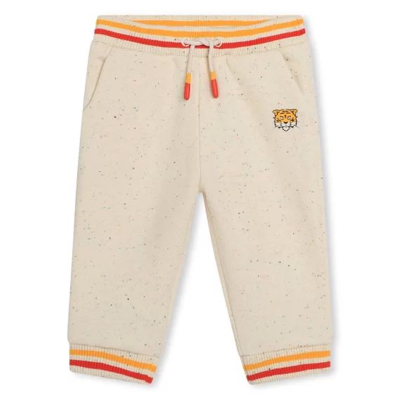 Pantalon de jogging molletonné Garçon Beige