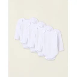Pack 4 Bodies En Pointelle Blanc