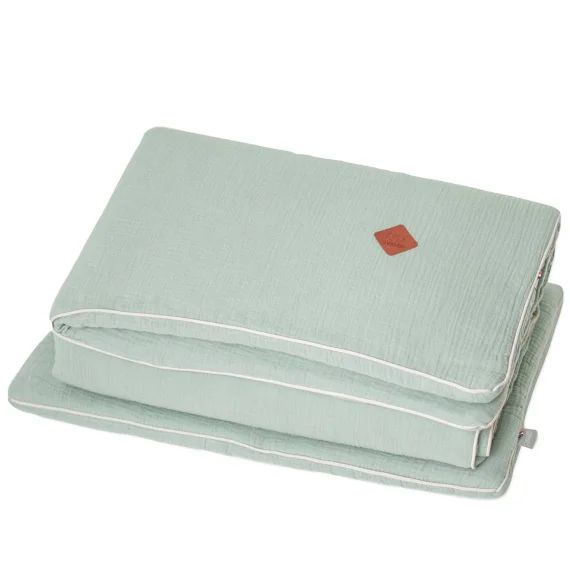 Couette Et Oreiller – Prêt À Dormir Jeanne Vert De Gris