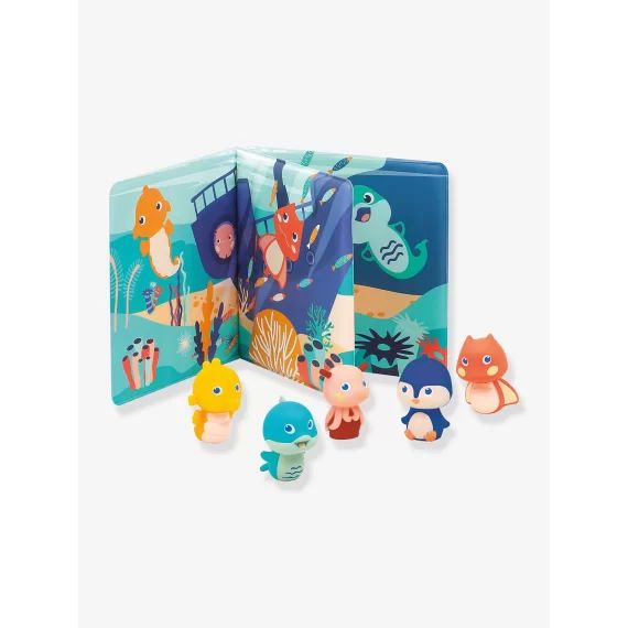 Livre Pupets Mer – LUDI bleu