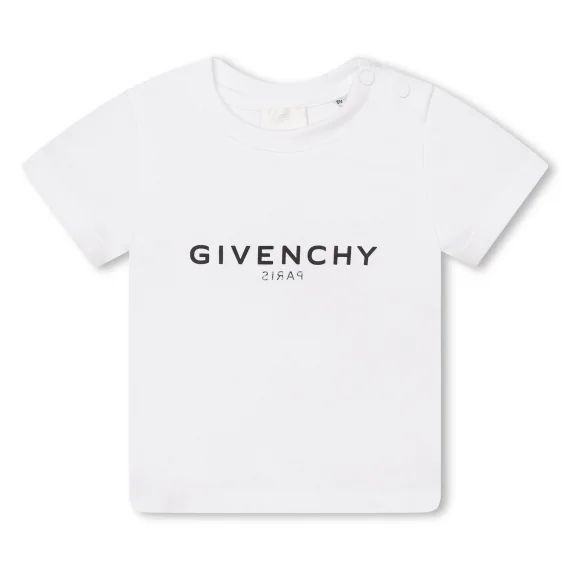 T-shirt à manches courtes Garçon Blanc