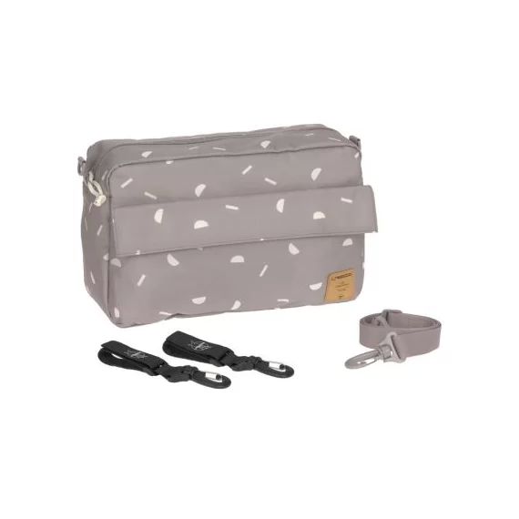 Sac Organiseur de Poussette Casual Blocks taupe
