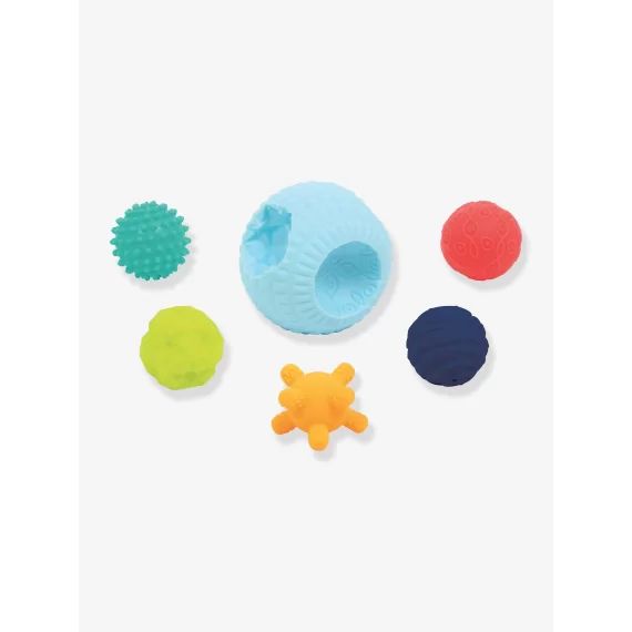Balle puzzle atome LUDI multicolore