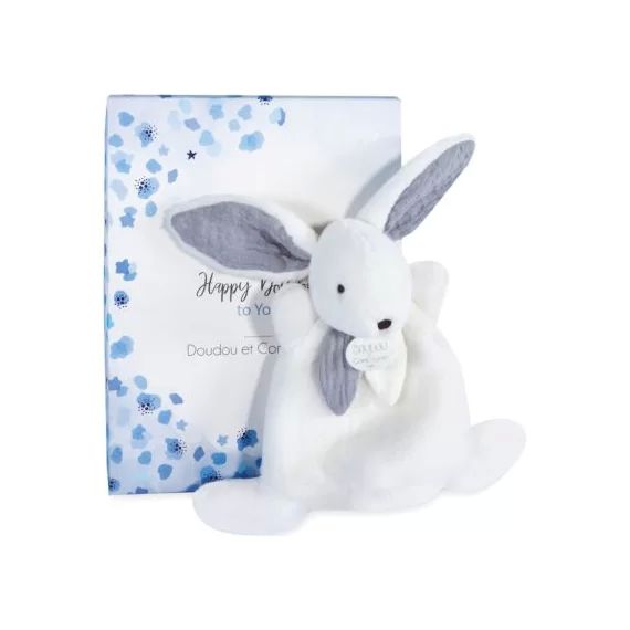 Coffret doudou Lapin Happy Glossy