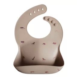 Bavoir en silicone