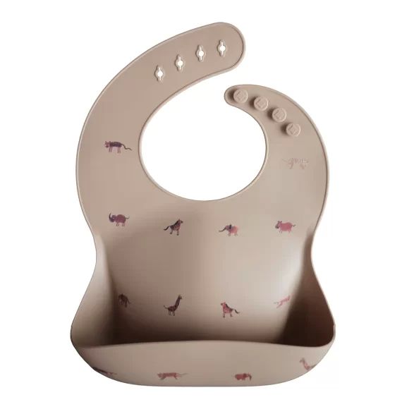 Bavoir en silicone