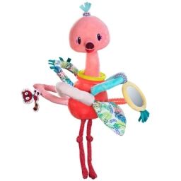 Hochet d&rsquo;activités Anaïs le flamant rose