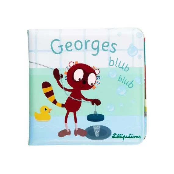 Livre de bain bébé Georges Blub Blub