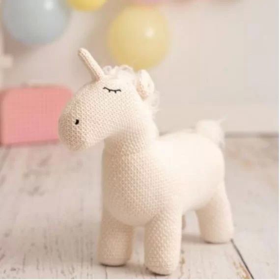 Peluche mini Licorne amigurumi