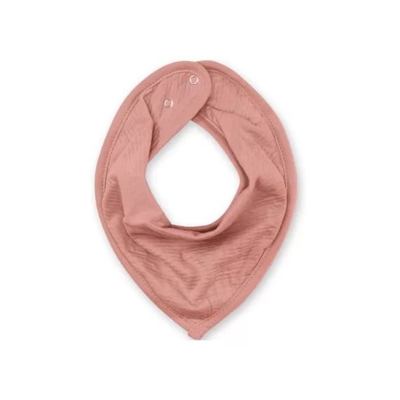 Bavoir bandana terre de Sienne