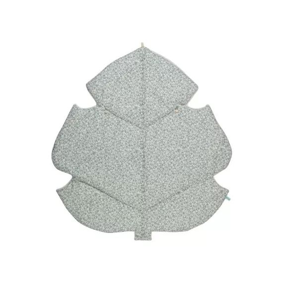 Tapis de jeu Feuille bleu (90 x 80 cm)