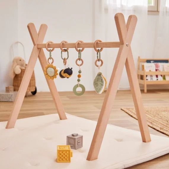 Arche De Jeux Bois Naturel Vernis