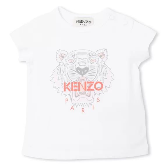 T-shirt avec imprimé Fille Blanc