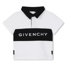 Polo en coton Garçon Blanc