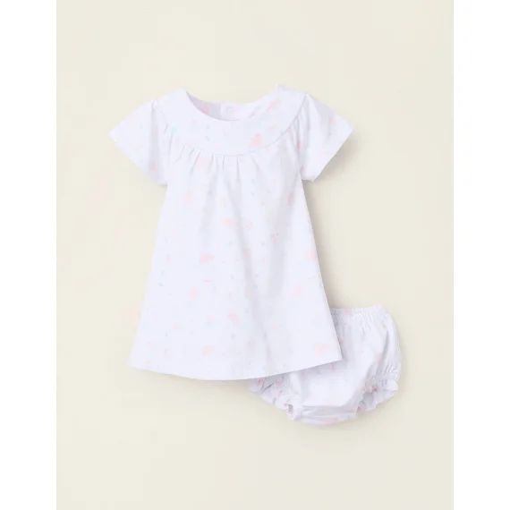 Robe + Bloomer Blanc