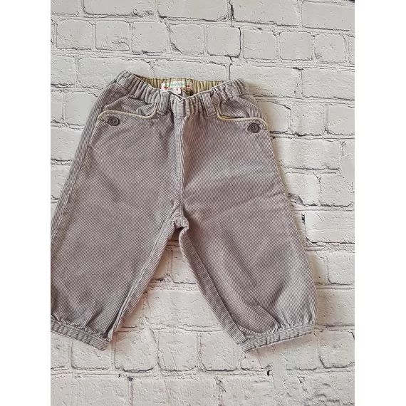 Pantalon velours fille 6 mois