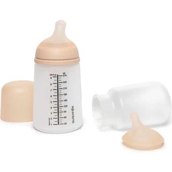 Coffret biberon débit moyen Zerø.Zerø et accessoires (270 ml)