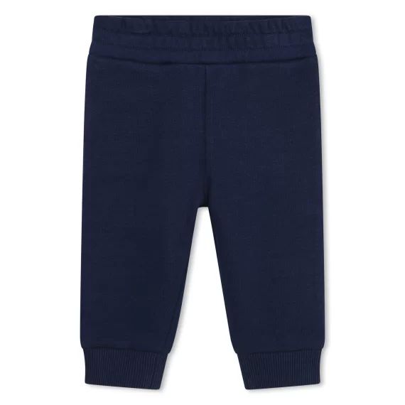 Pantalon de jogging en coton Garçon Bleu