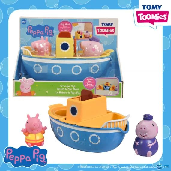 Bateau De Papy Pig Multicolore