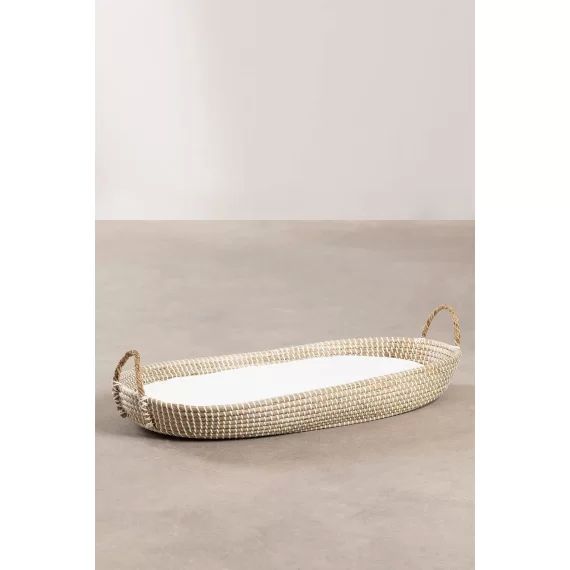 Panier à langer bébé Marlon jonc de mer