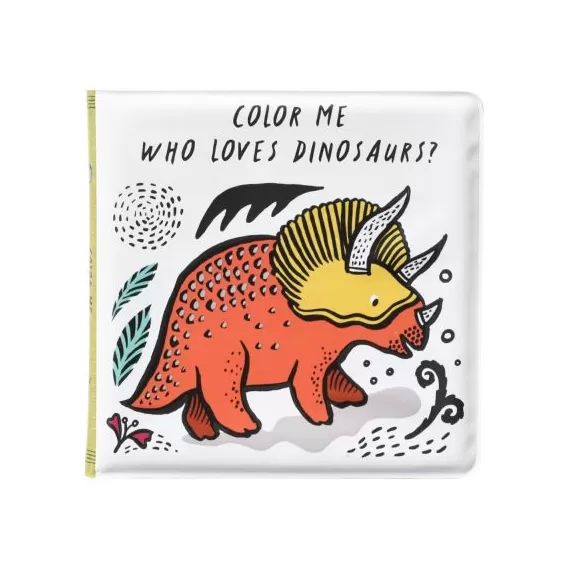 Livre de bain Qui aime les dinosaures ?