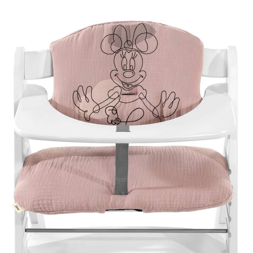 Coussin Chaise Haute Hauck Select – Minnie Mouse Rose