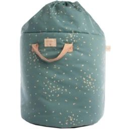 Sac à jouets Bamboo Gold Confetti vert (60 cm)