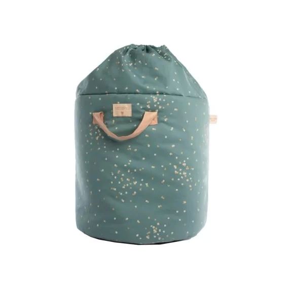 Sac à jouets Bamboo Gold Confetti vert (60 cm)