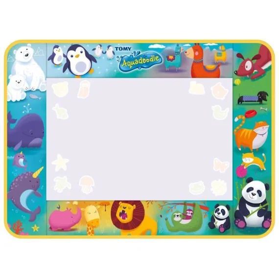Tapis D&rsquo;activités Aquadoodle – Tomy – Vehicle Adventure – Multicolore – 18 Mois – 28x28x5,5cm Rouge