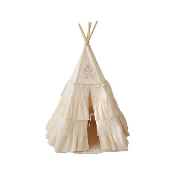 Ensemble Tipi Et Tapis Rond Enfant Moi Mili bohème – Bohème – Tu Beige